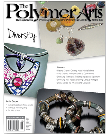 Spring 2015 Cover … Your Sneak Peek | The Weekly Polymer Arts Blog